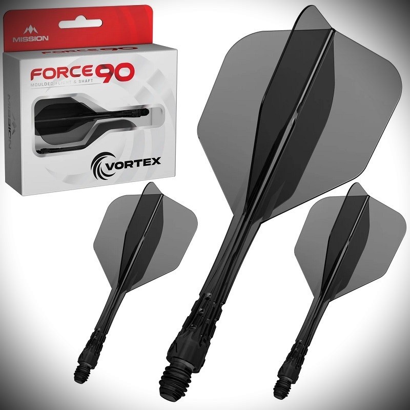 Mission Force 90 Vortex No.6 - Clear Black Medium (34.3mm)